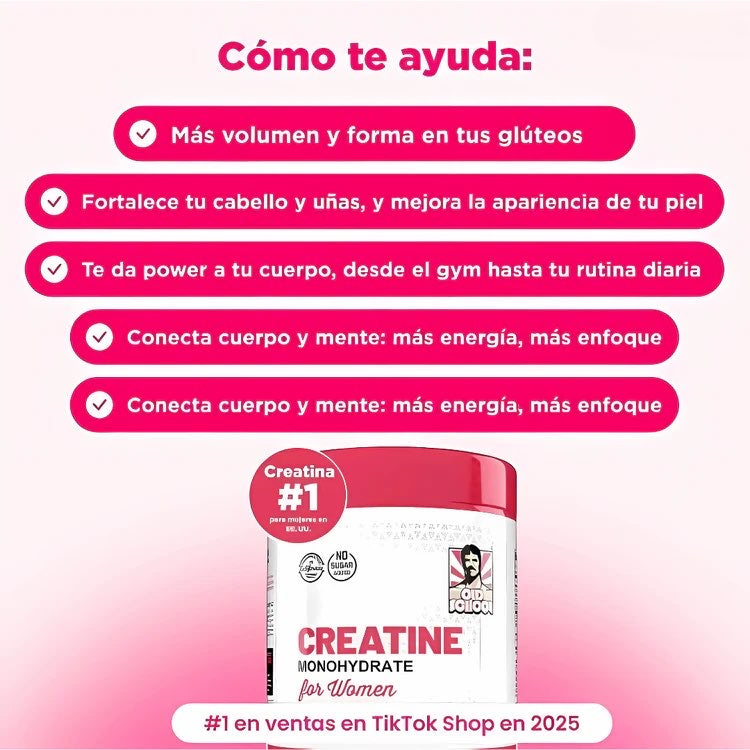 Creatina For Women Para Ellas 💗 Envío Gratis de Regalo🎁