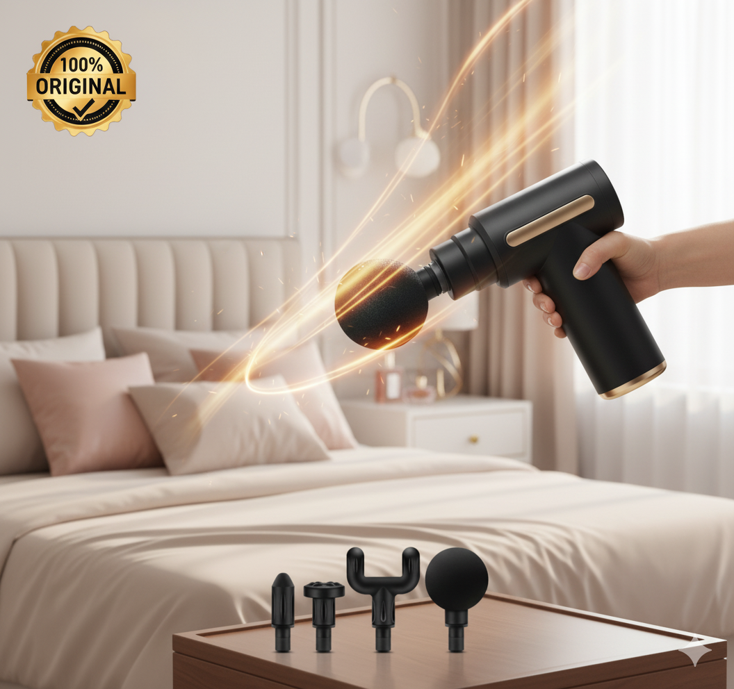 Pistola de Masaje Muscular | Potencia y alivio profundo ⚡