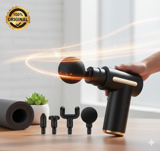 Pistola de Masaje Muscular | Potencia y alivio profundo ⚡